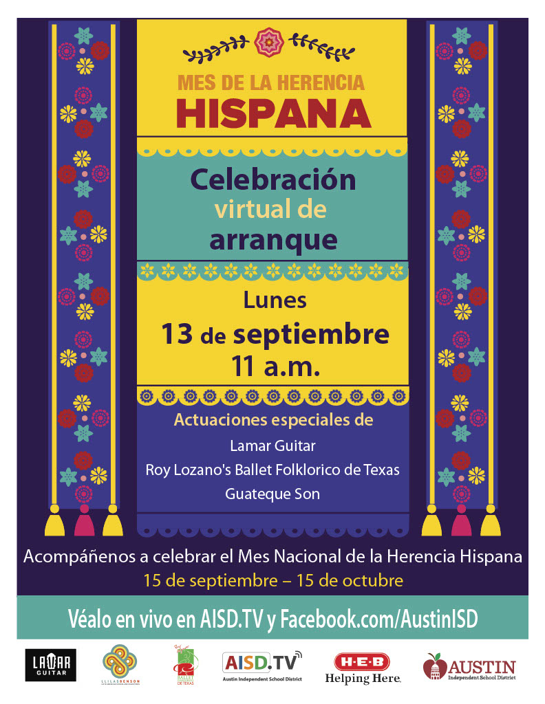 Hispanic Heritage Month Virtual Event Flyer_Spanish