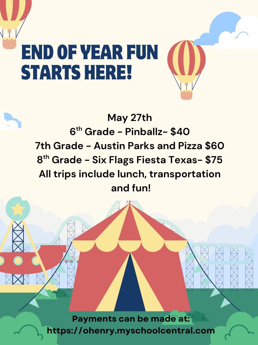 O. Henry Eon of Year Field Trips