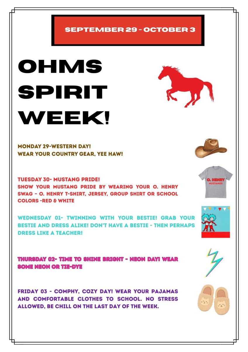 OHMS SPIRIT WEEK!