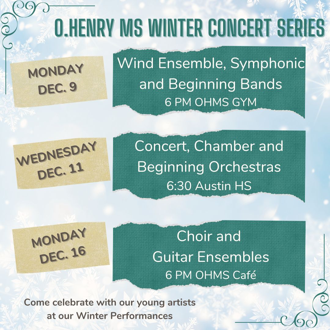 Winter Concert Series 2024