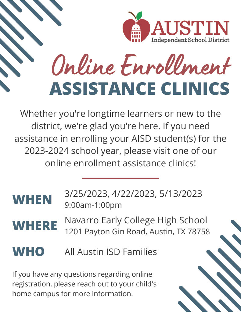 Online Enrollment Assistance Clinics