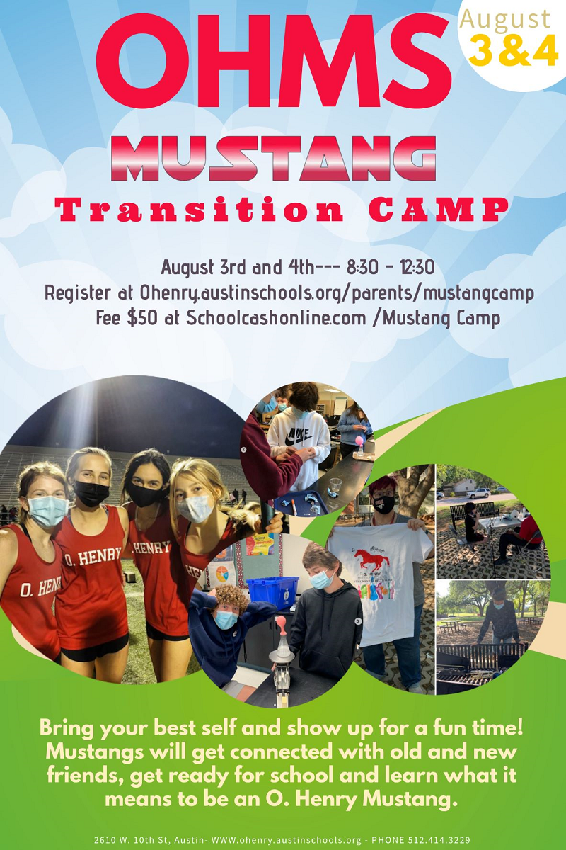 Transition Camp Flyer