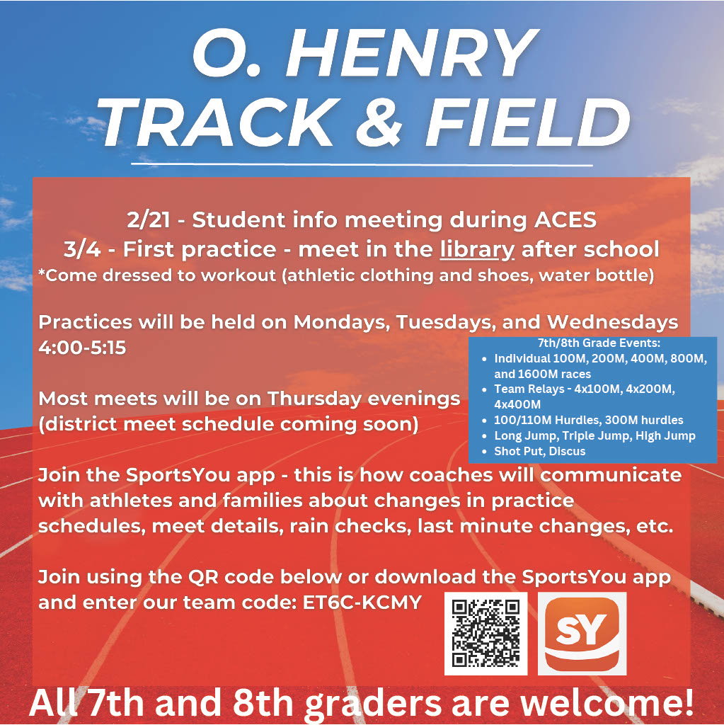 Track Information Flyer